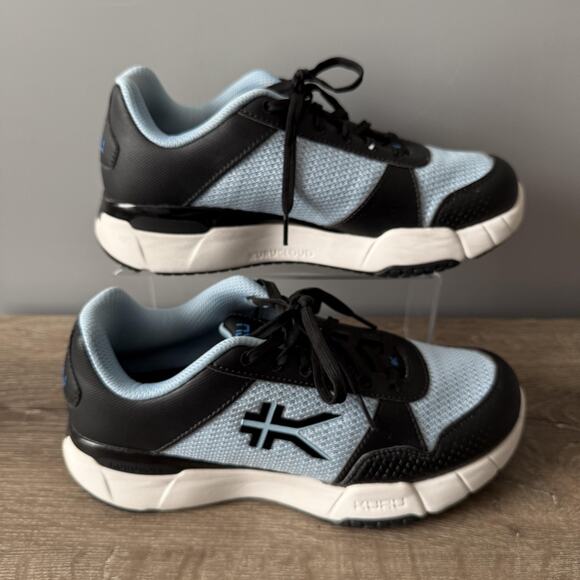 KURU Quantum 2 Athletic Shoes Womens Size 9.5 Black Blue KURUCLOUD Sneaker - Picture 7 of 11